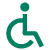 Icon fin www Człowiek na wozku